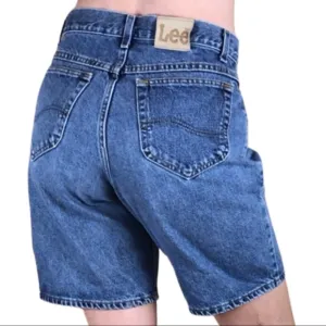 Vintage Lee, mom, Jean Shorts, High waist