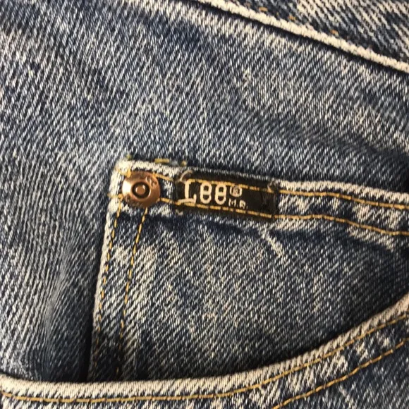 Vintage Lee, mom, Jean Shorts, High waist