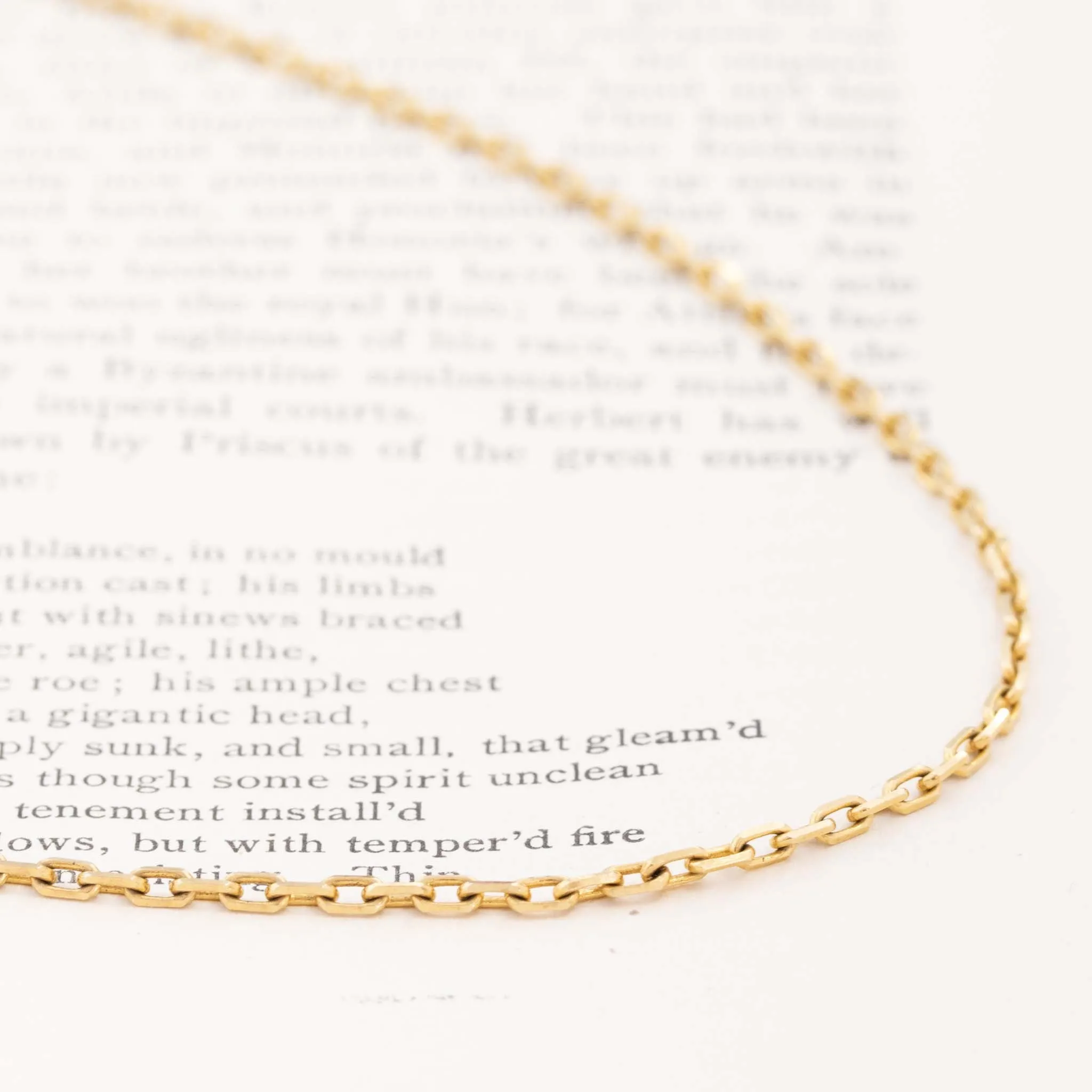 Vintage Long Chain, Italian