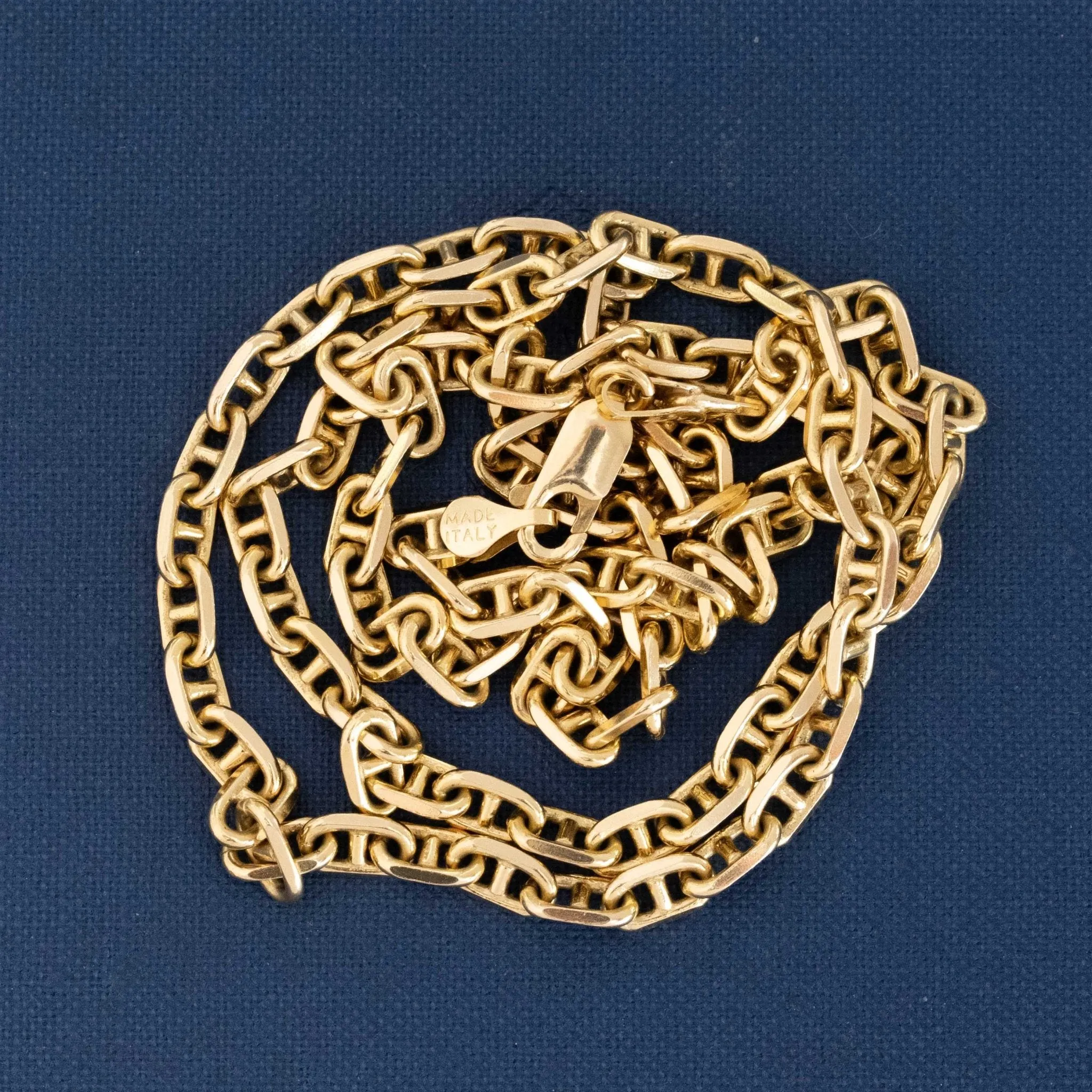 Vintage Mariner Link Chain, Italian
