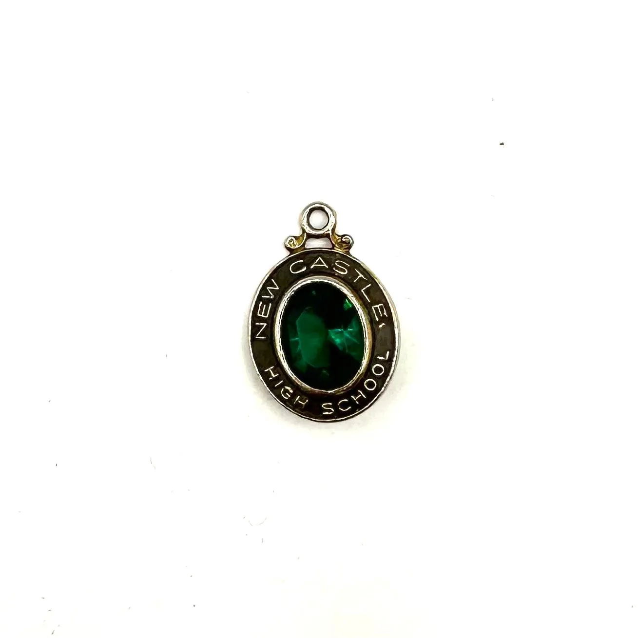 Vintage New Castle High School Charm