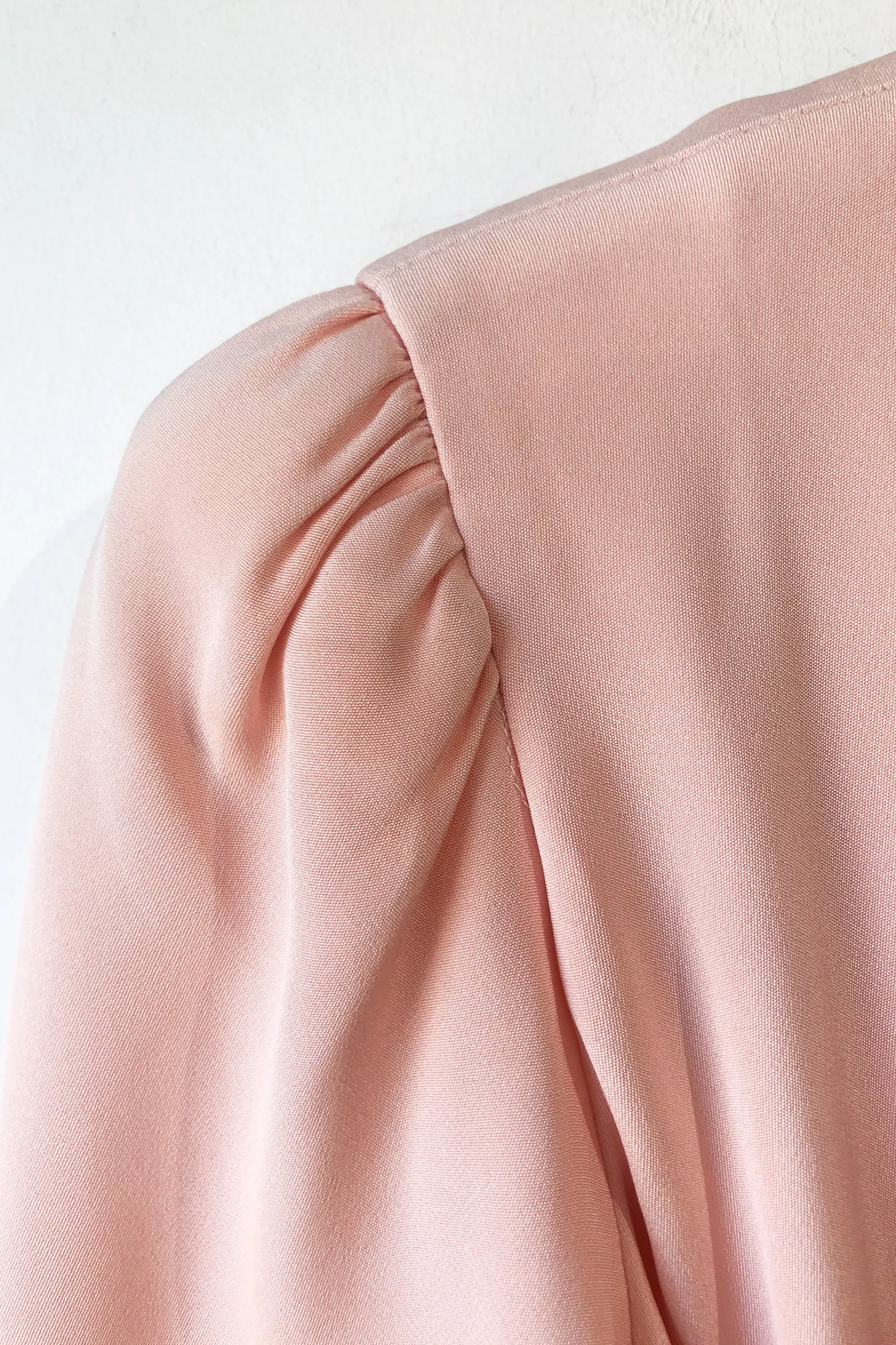 Vintage Oscar de la Renta Bonwit Teller Pink 80s Dress