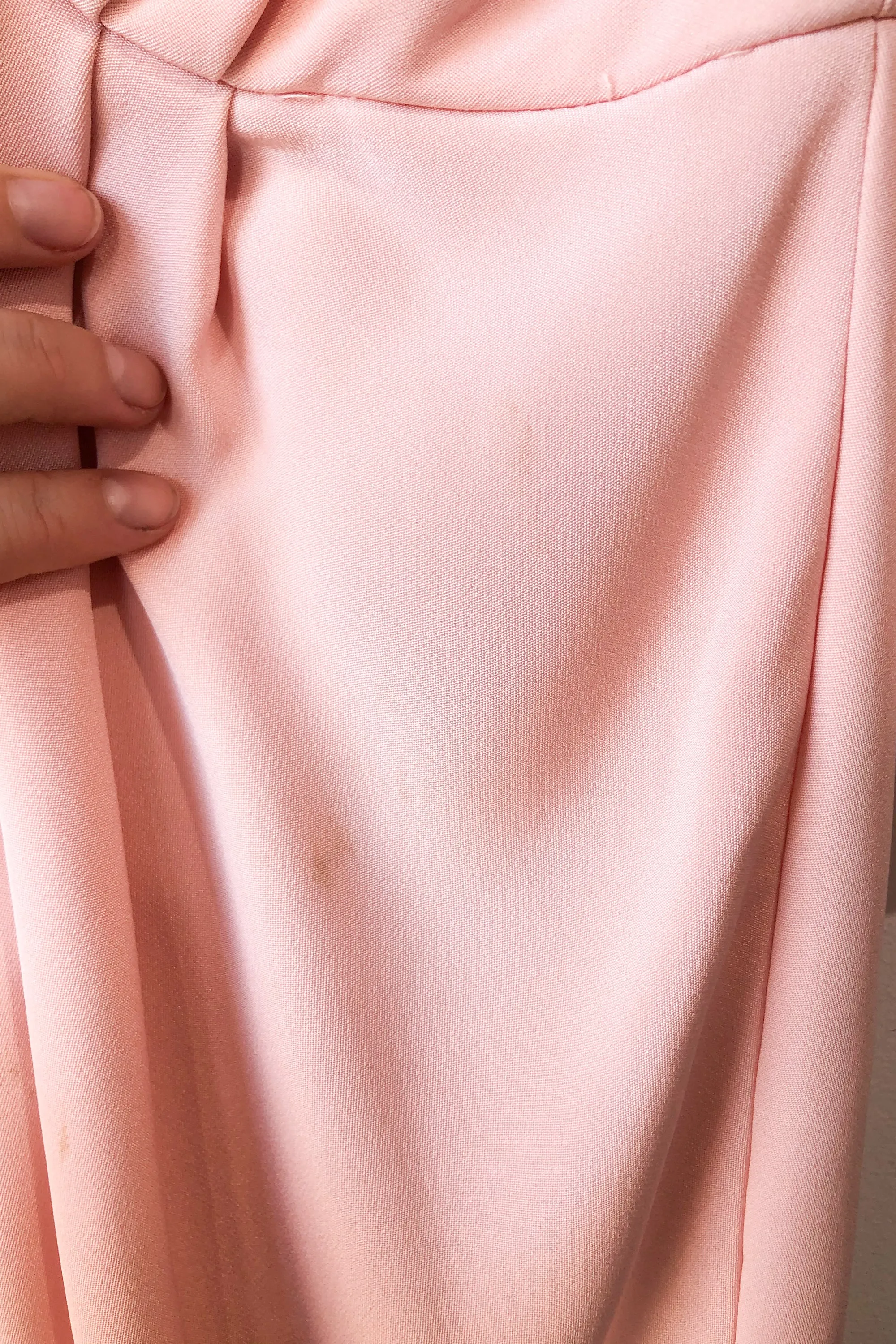 Vintage Oscar de la Renta Bonwit Teller Pink 80s Dress