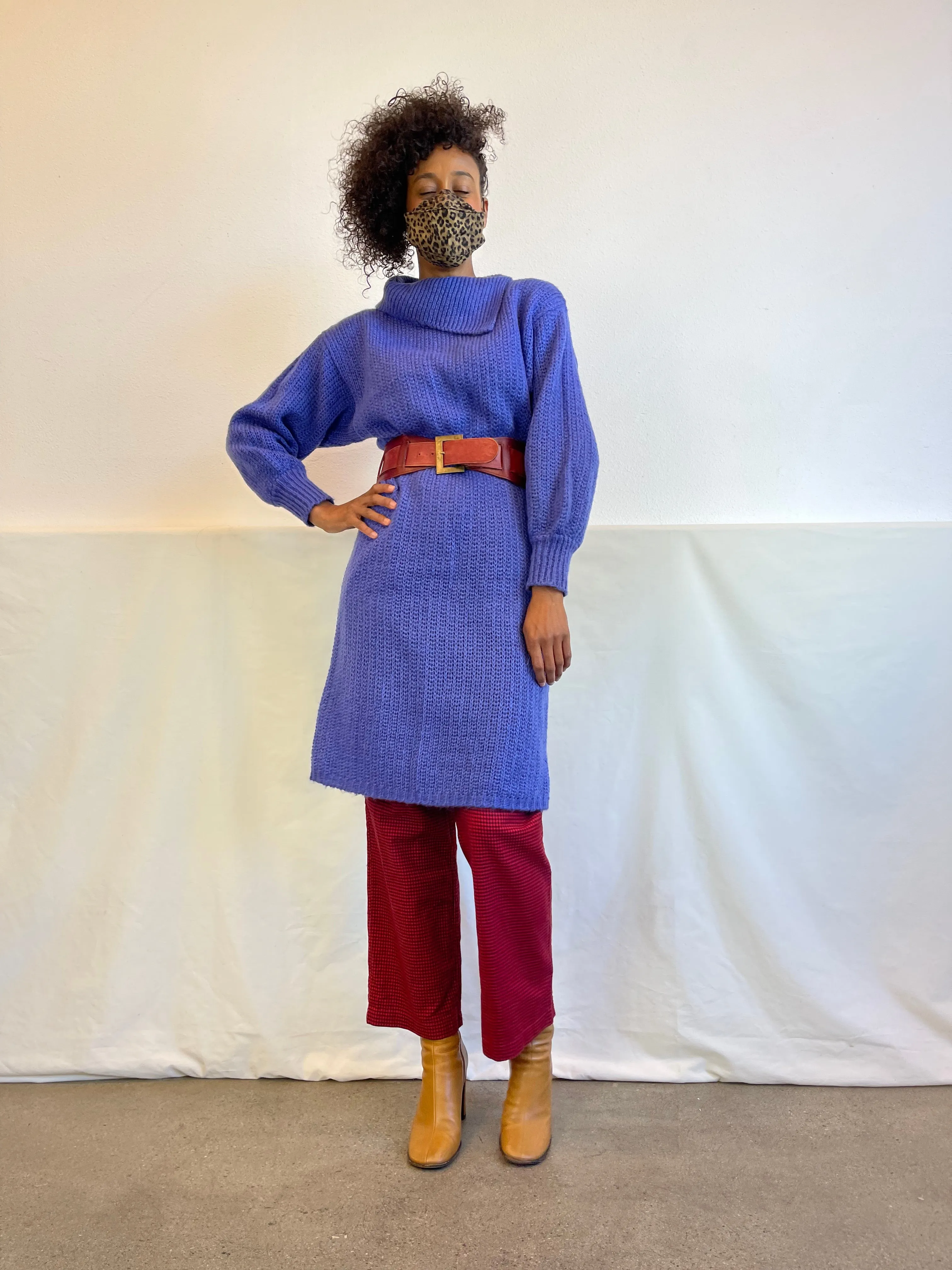 Vintage Powder Puff Dress