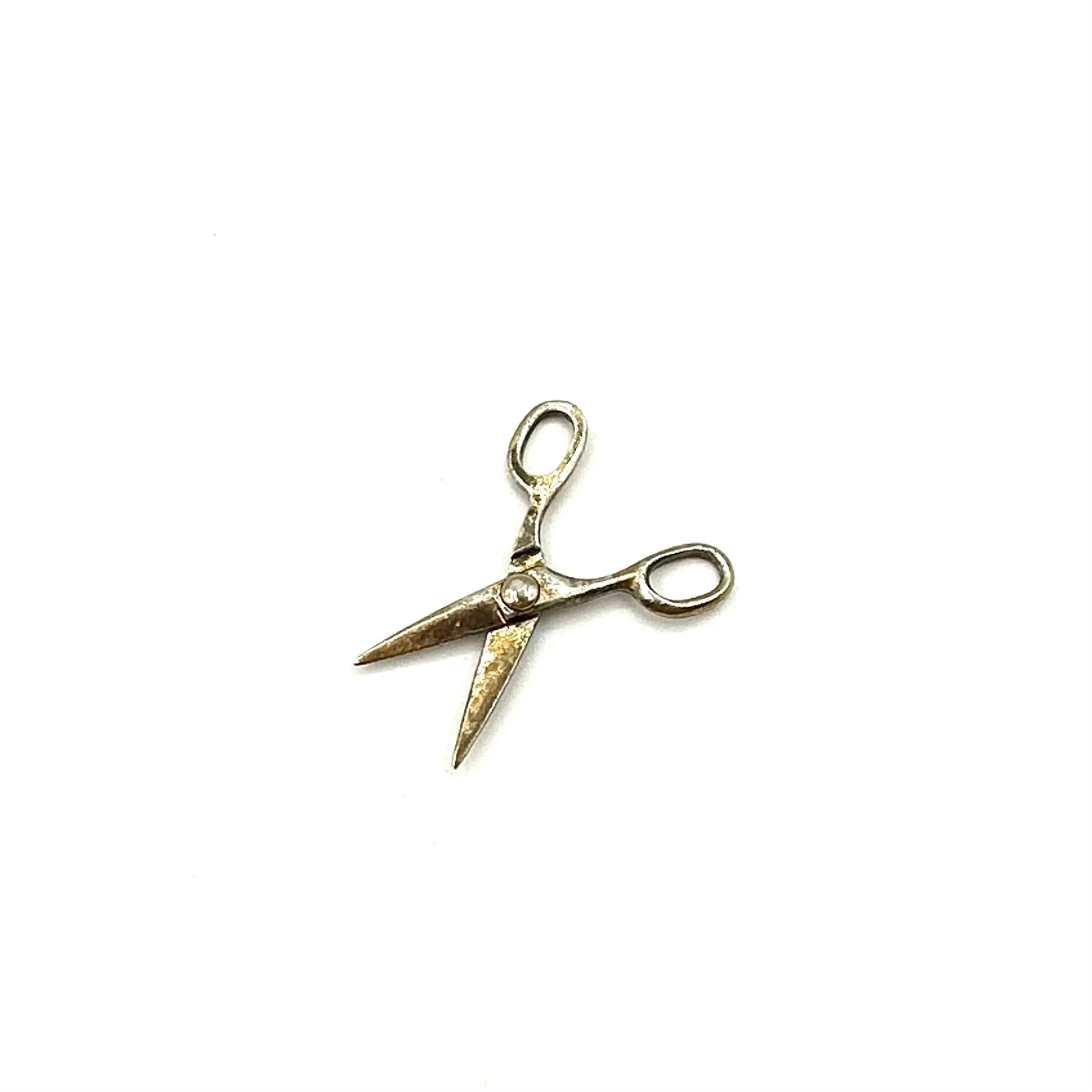 Vintage Silver Scissors - they move!