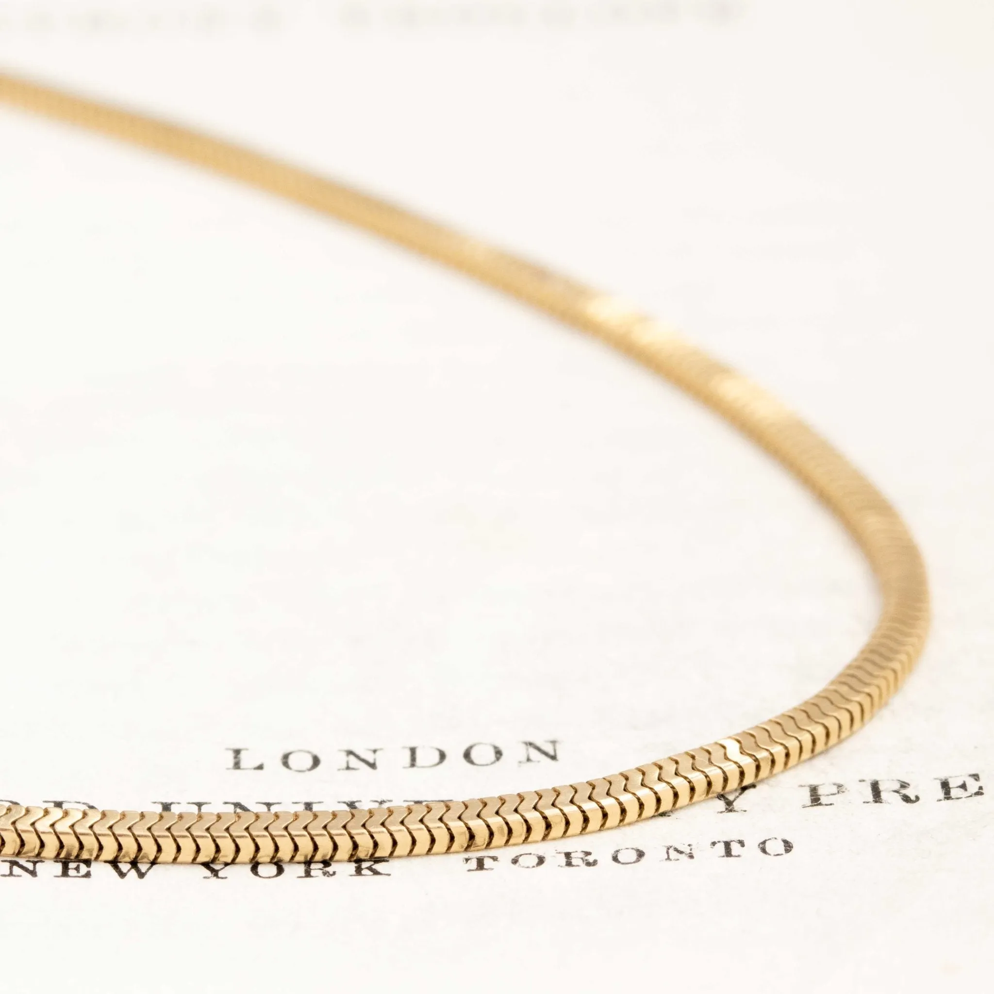 Vintage Snake Chain
