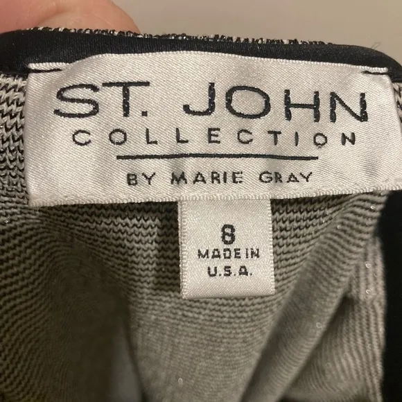 Vintage St. John Metallic Skirt