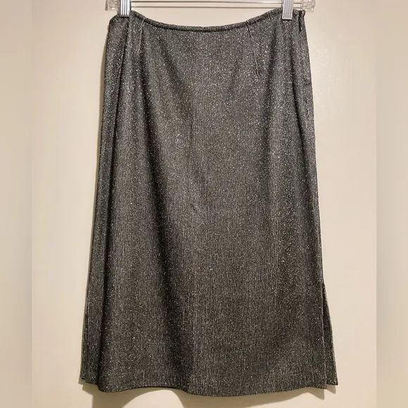 Vintage St. John Metallic Skirt