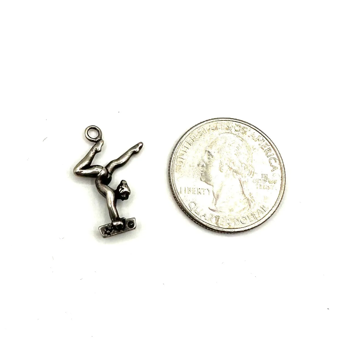 Vintage Sterling Gymnast