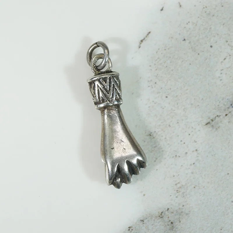 Vintage Sterling Silver Figa Charm