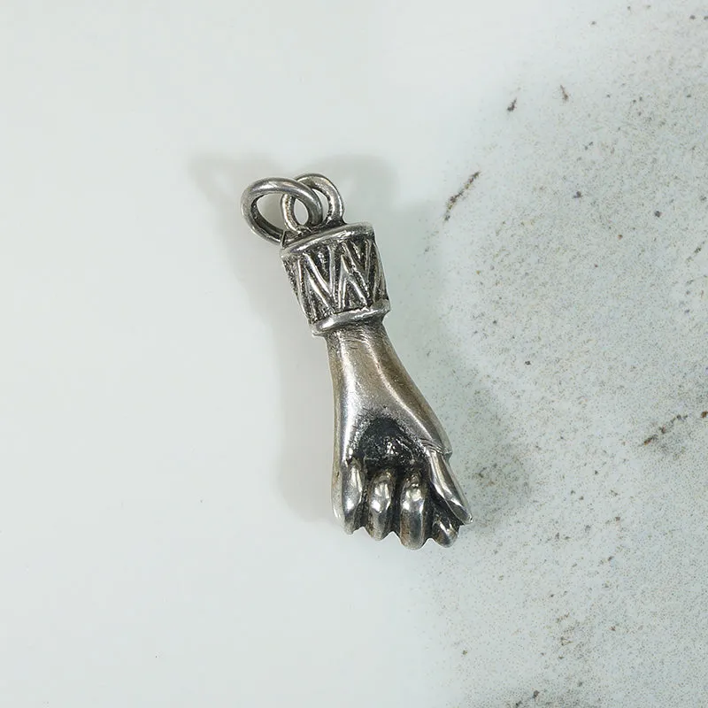 Vintage Sterling Silver Figa Charm