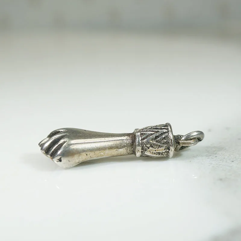 Vintage Sterling Silver Figa Charm