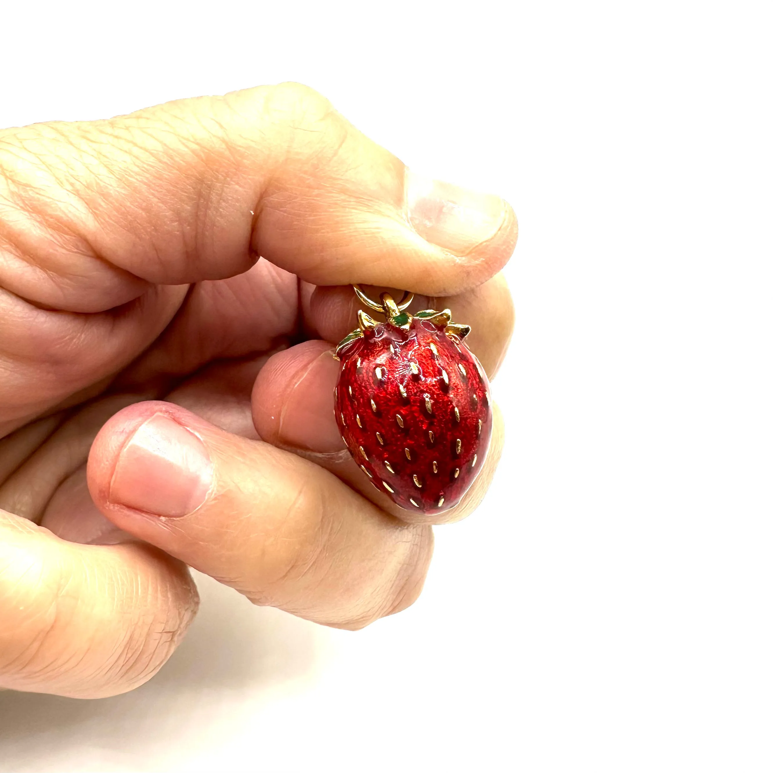 Vintage Strawberry Charm