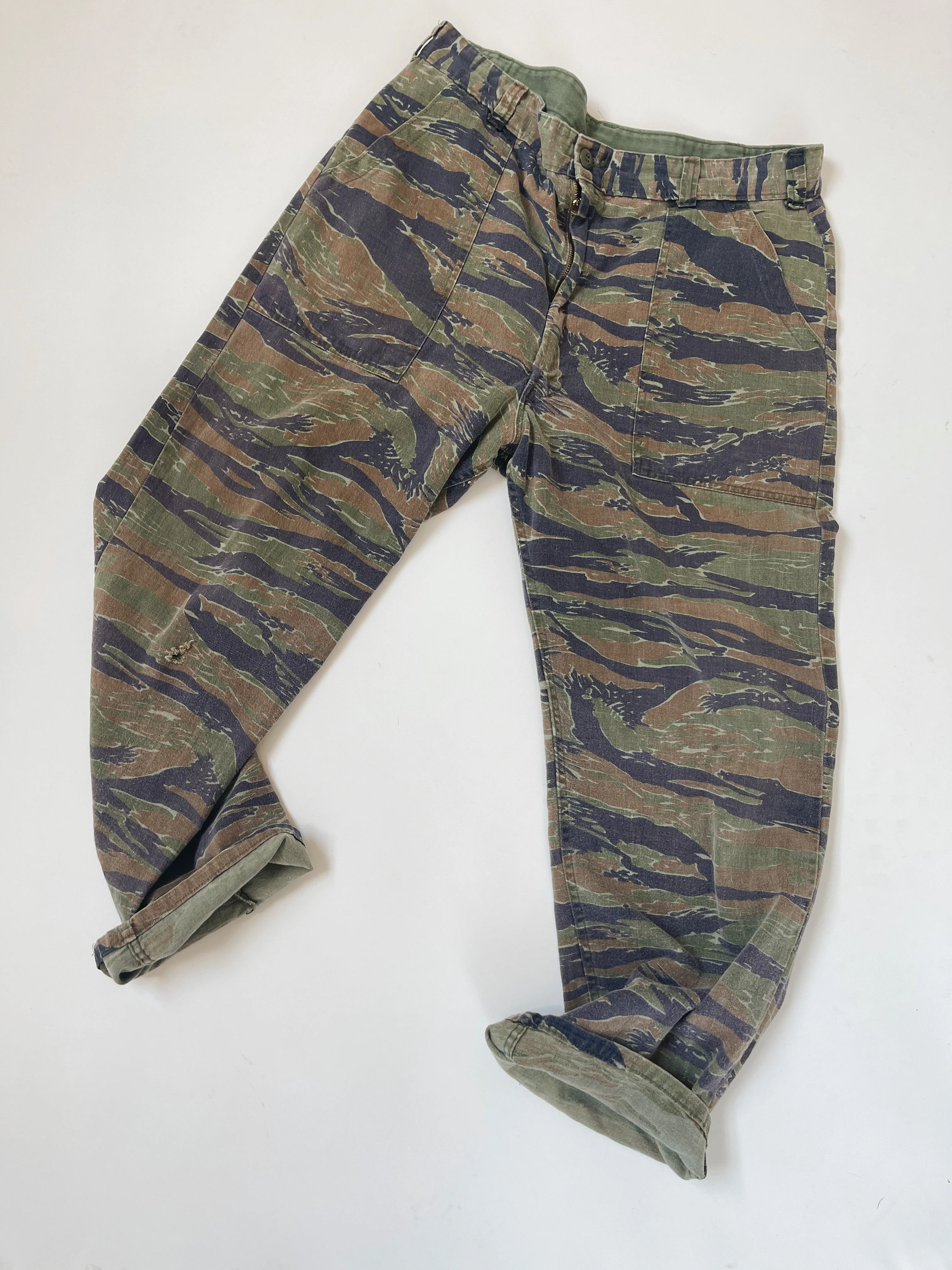 Vintage Tiger Stripe Fatigues