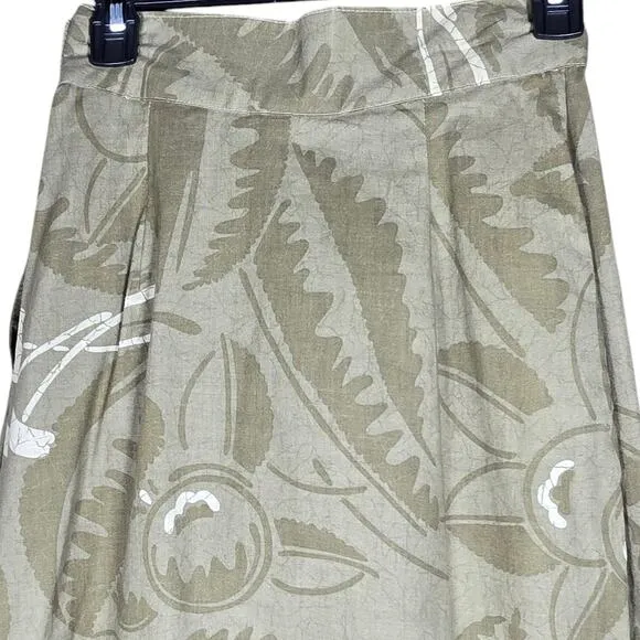 Vintage Trotters Classics Skirt Juniors 7 Equestrian Sturdy Cotton Floral Pleats