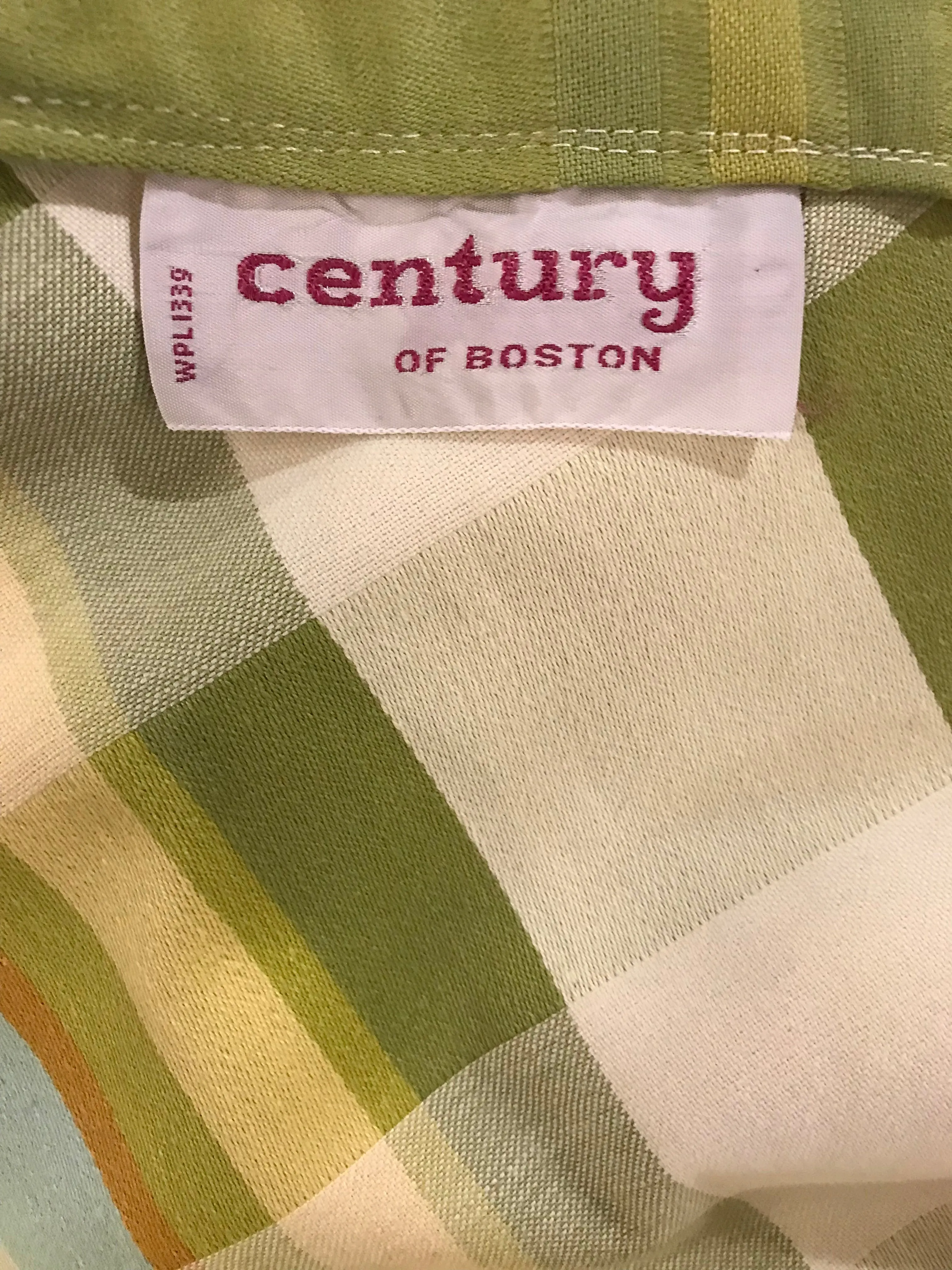 VTG Century Of Boston Plaid Skirt