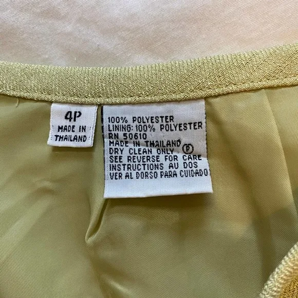 VTG High Waist Pastel Green Pencil Skirt