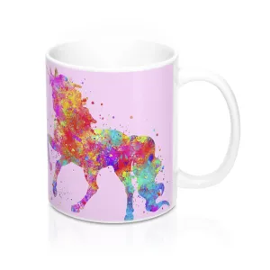 Watercolor Unicorn Mug