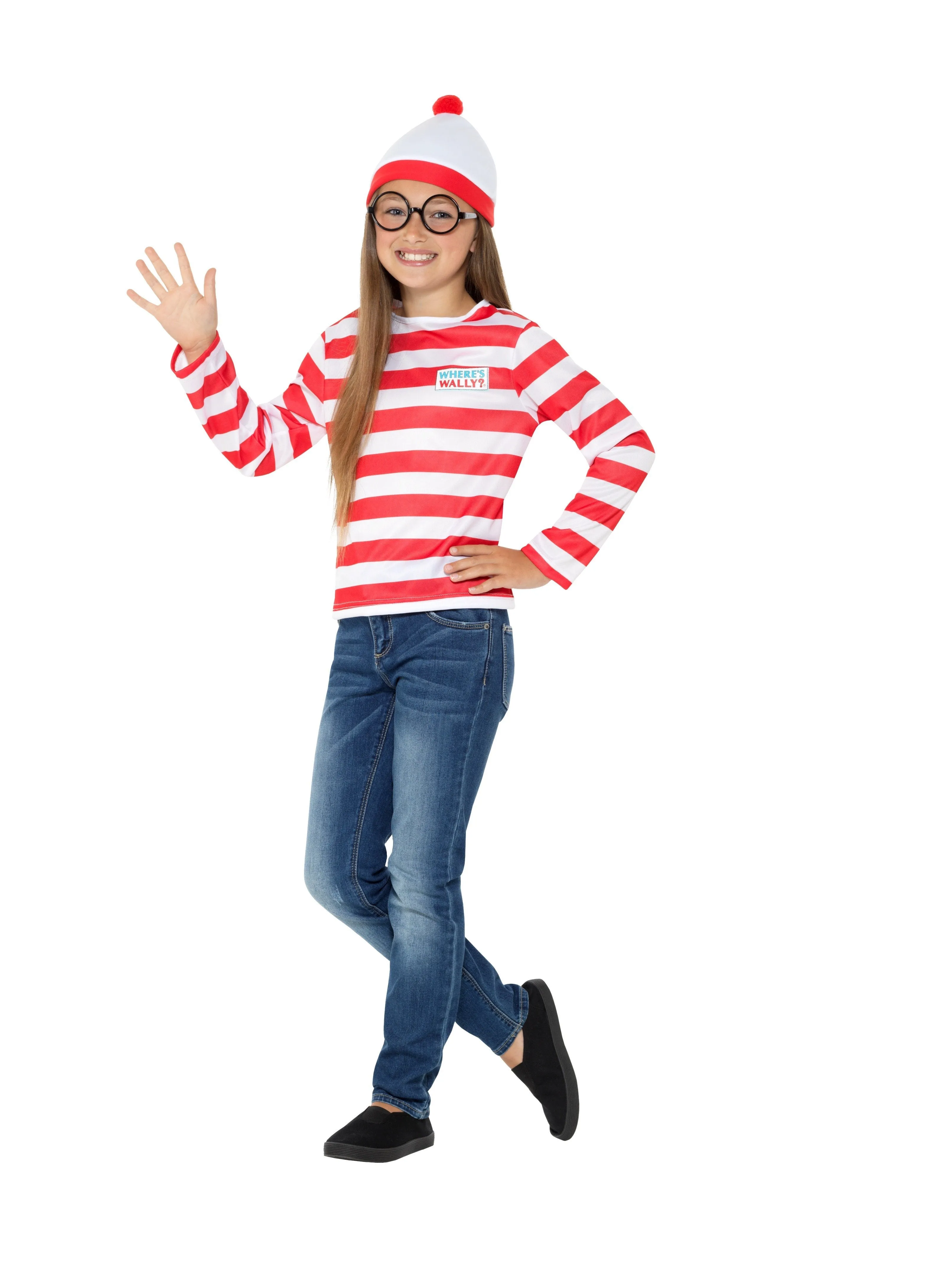Where's Wally Children's Fancy Dress Costume Set