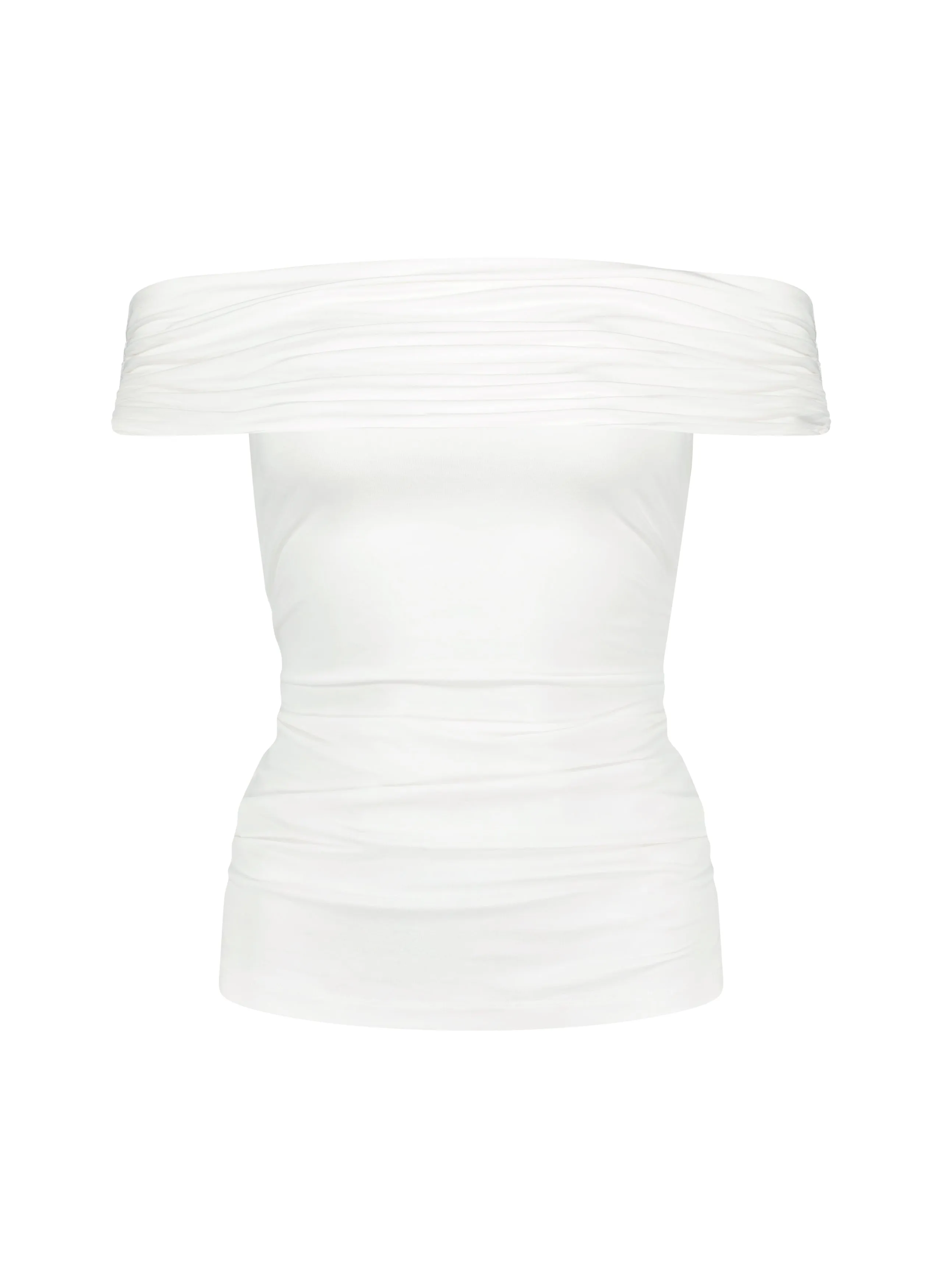 Winifred LENZING™ ECOVERO™ Top | Pure White