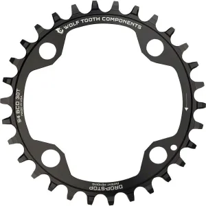 Wolf Tooth 94 BCD Chainring - 32t, 4-Bolt, Drop-Stop, For SRAM Cranks