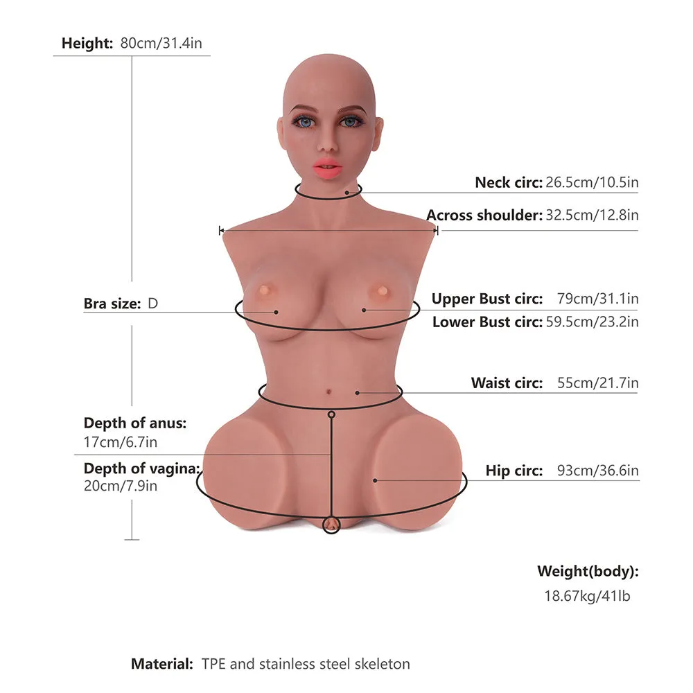 Women' Torso Sex Doll For Men