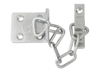 Yale Locks Ws6 Security Door Chain - Satin Chrome Finish