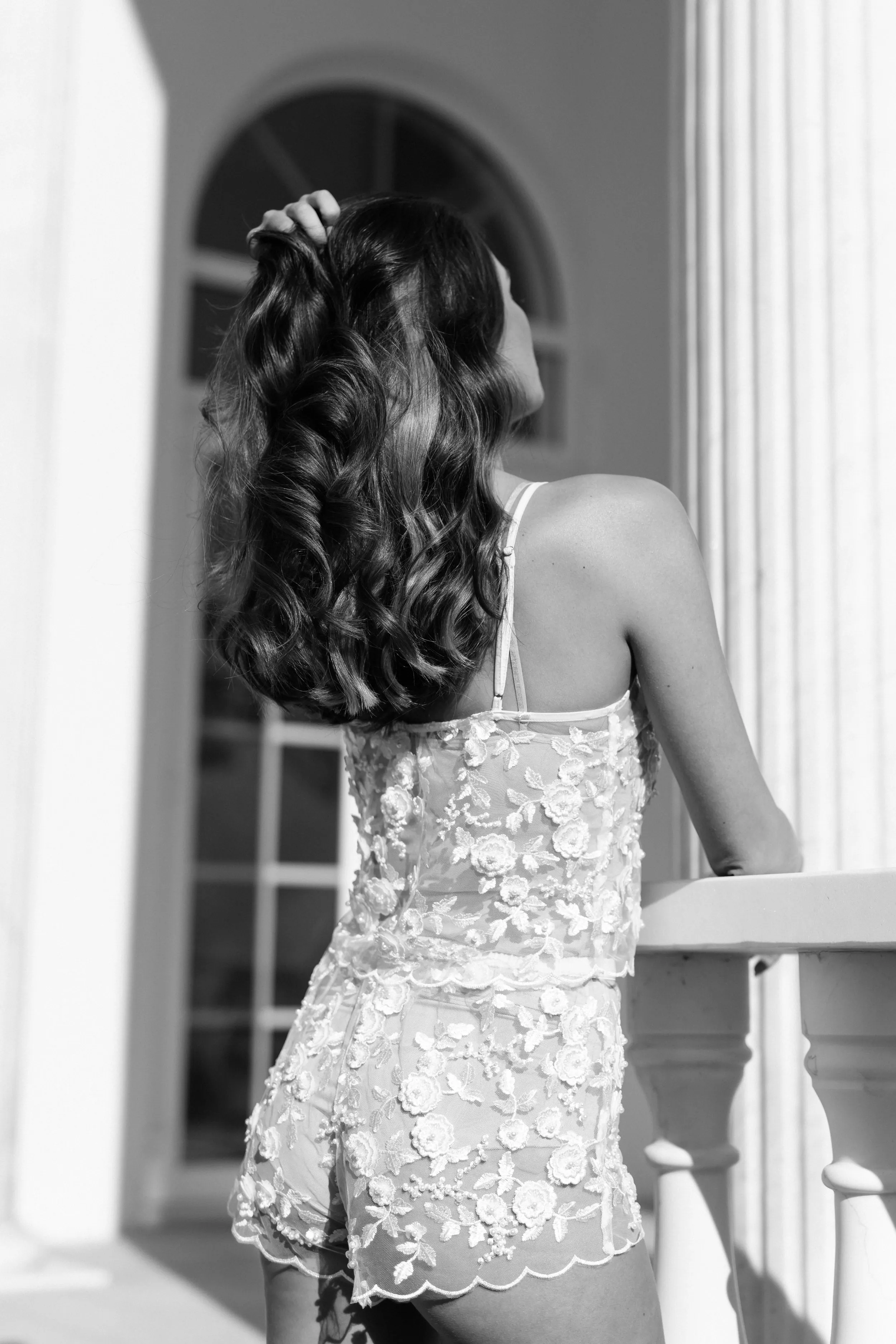 Zara Lace Beaded Bridal Set